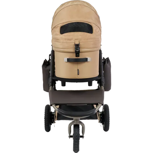 AirBuggy Dome 3 Premier Set Regular Seed Beige Luxe hondenbuggy - Buggy - SpirePets