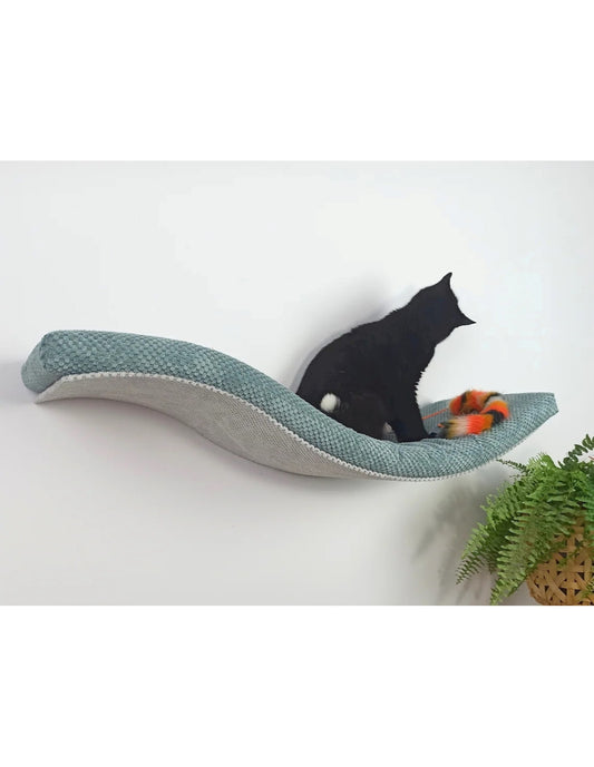 Cat Shelf – The Playful Curve Right 75 cm