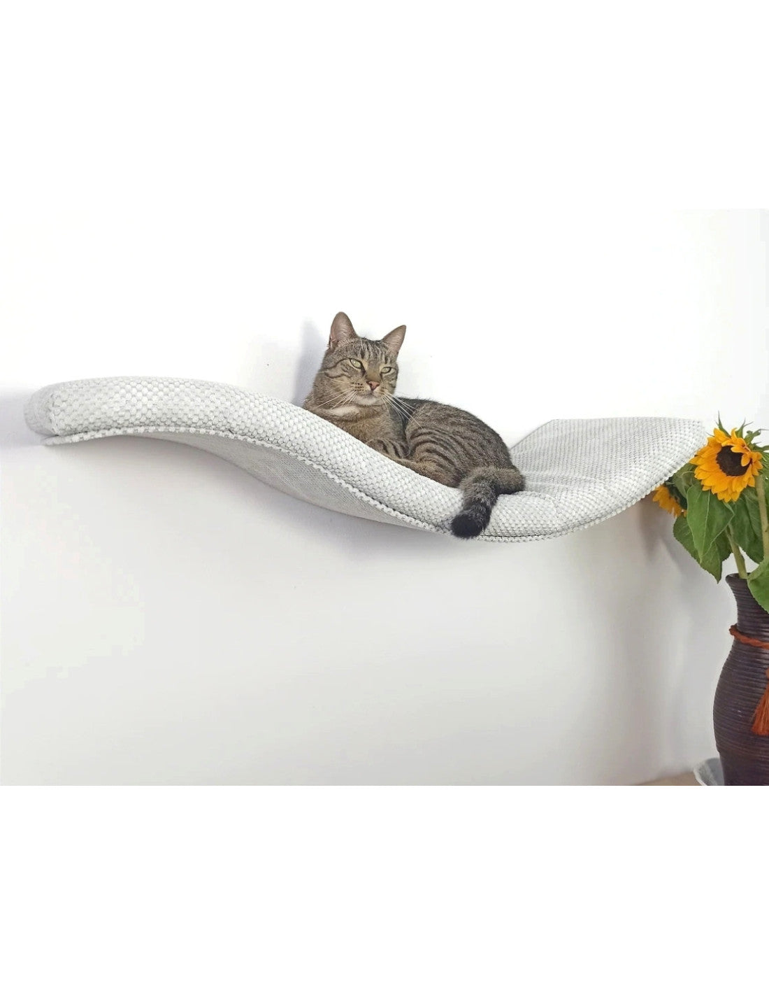 Cat Wall Shelf – The Playful Curve Right 95 cm