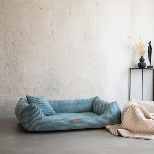 Orthopedic Dog Bed "RIMINI" Turquise