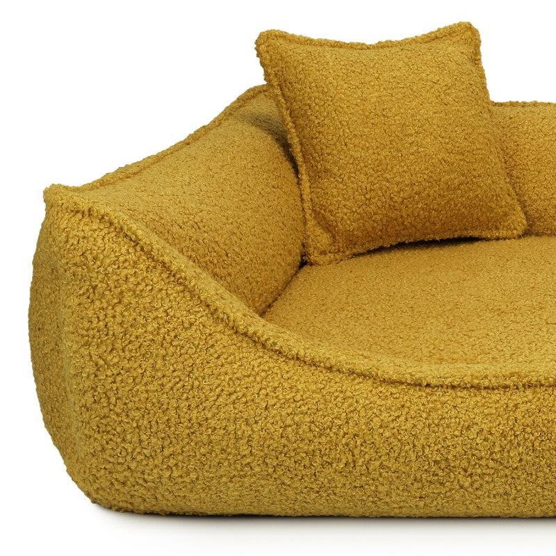 Orthopedic Dog Bed "BELLUNO" Mustard