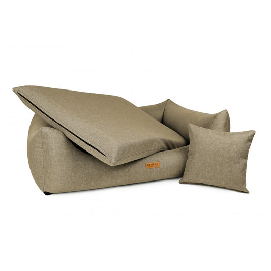 Orthopedic Dog Bed "MODENA" Beige - Dog beds - Sissys Pet Place