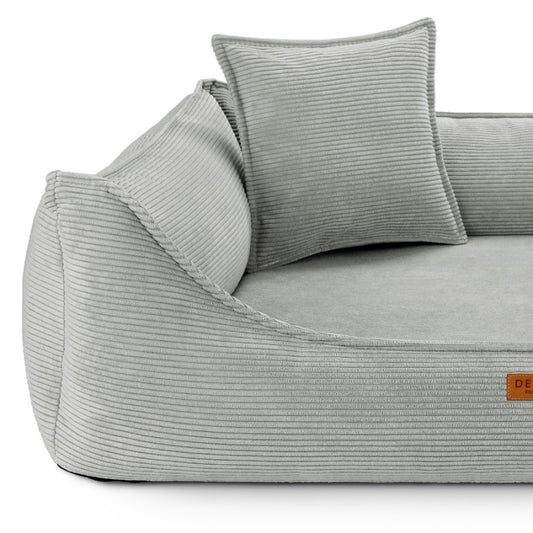 Orthopedic Dog Bed "TORINO" Grey - Dog beds - Sissys Pet Place
