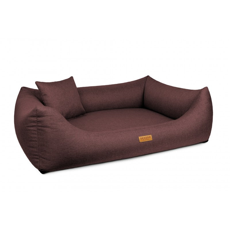 Orthopedic Dog Bed "MODENA" Plum - Dog beds - Sissys Pet Place