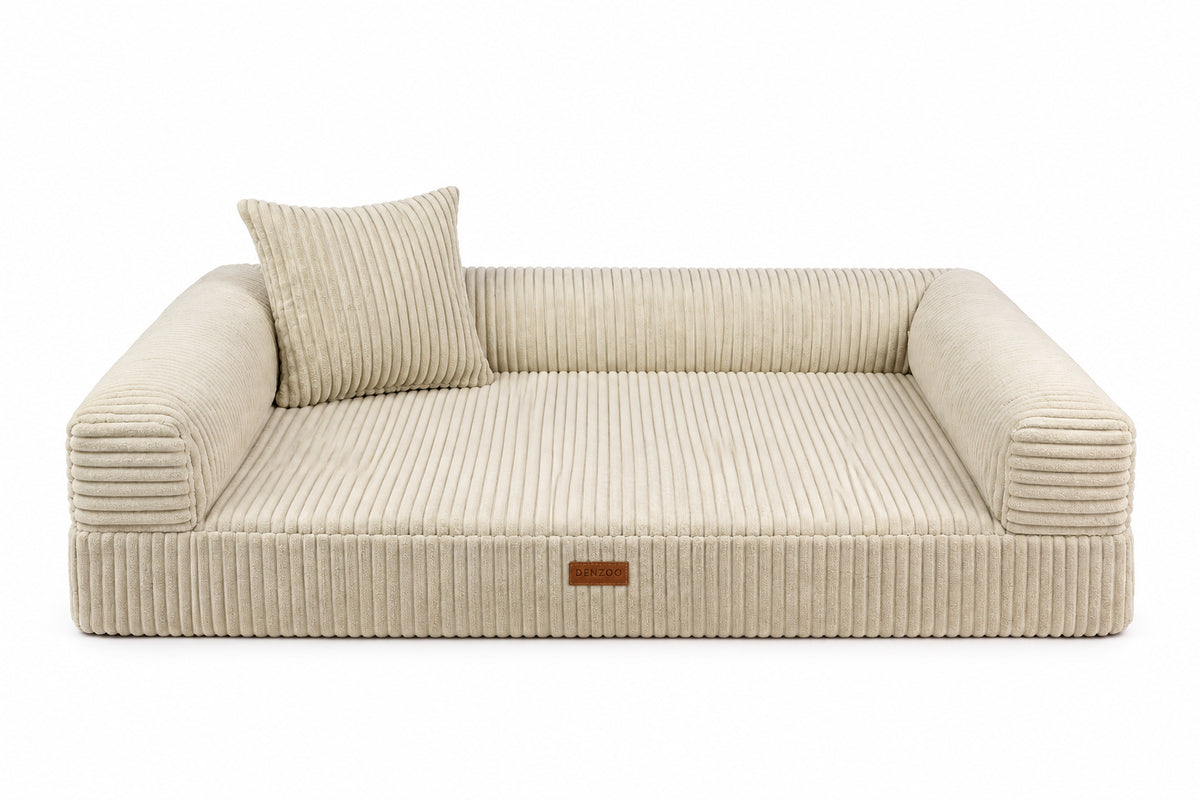 Orthopedic Dog Bed "PARMA" Beige - Dog beds - Sissys Pet Place - Beige - XXL (120 X90 cm) - Parma - PAR001.P105/XXL