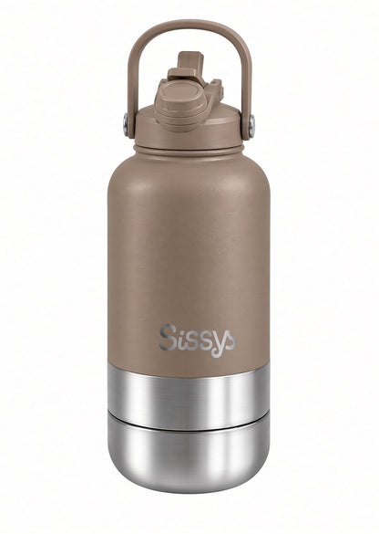 Sissys DuoSip 3 in 1 Waterbottle for pets 1000ml