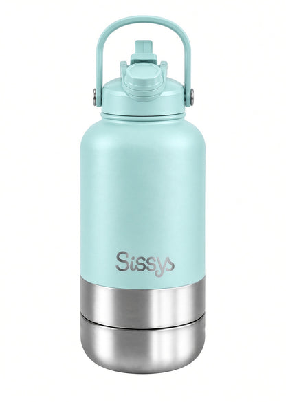 Sissys DuoSip 3 in 1 Waterbottle for pets 1000ml