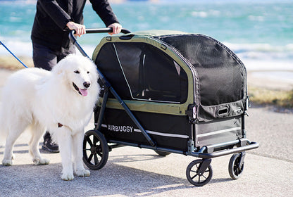 AirBuggy AIR - CRUISER – De Ultieme Premium Hondenbuggy voor Grote Rassen - Buggy - SpirePets