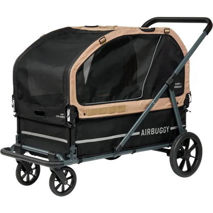 AirBuggy AIR CRUISER Seed Beige – Hondenwagen voor Zware Honden en XXL Rassen - Buggy - SpirePets