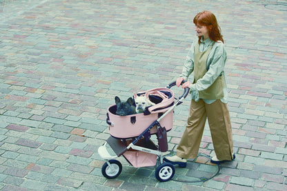 AirBuggy DOME 3 Premier Set Regular Blossom Luxurious Dog Stroller - Buggy - SpirePets