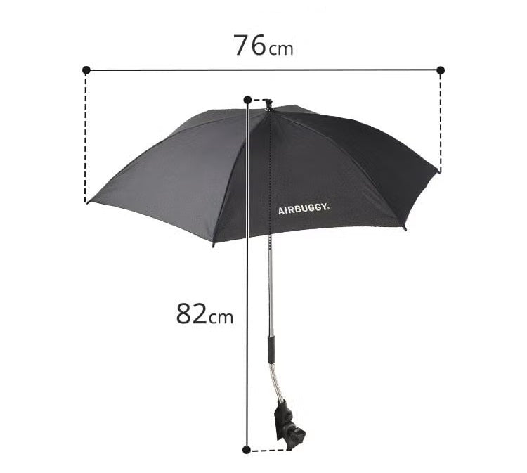 AIRBUGGY regenparaplu voor hondenbuggy – Zon - en regenbescherming voor jouw hond - Paraplu - SpirePets