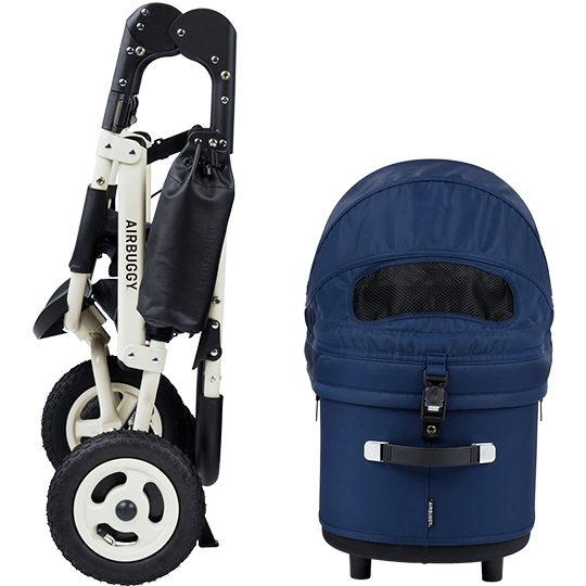 AirBuggy DOME 3 Premier Set Large Navy Blue - Marineblauw - Buggy - SpirePets