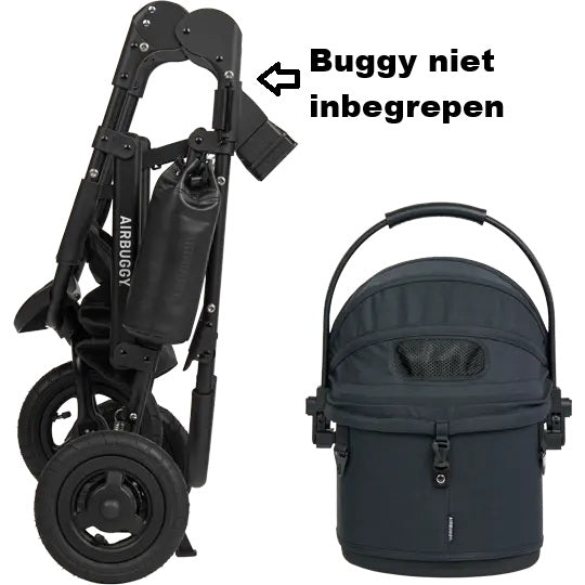 AirBuggy DOME 3 SMALL COT - SEED BEIGE - Autostoel voor dieren - SpirePets