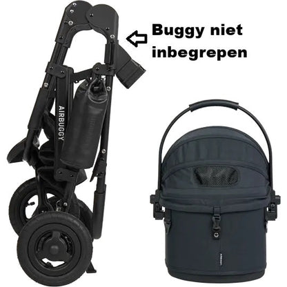 AirBuggy DOME 3 SMALL COT - SEED BEIGE - Autostoel voor dieren - SpirePets
