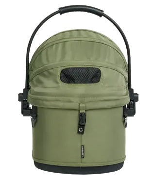 AirBuggy Dome 3 SMALL COT - MOSGROEN - Autostoel voor dieren - SpirePets