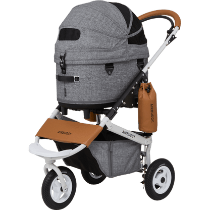 AirBuggy DOME 3 Premier Set Large Earth Grey Luxurious Dog Stroller - Buggy - SpirePets