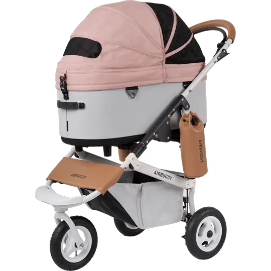 AirBuggy DOME 3 Premier Set Large Salmon Luxurious Dog Stroller - Buggy - SpirePets