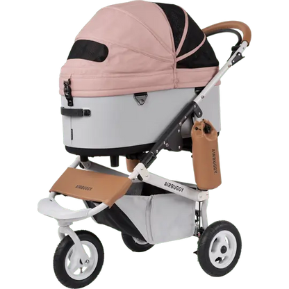 AirBuggy DOME 3 Premier Set Large Salmon Luxurious Dog Stroller - Buggy - SpirePets