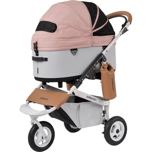 AirBuggy DOME 3 Premier Set Large Salmon Luxurious Dog Stroller - Buggy - SpirePets