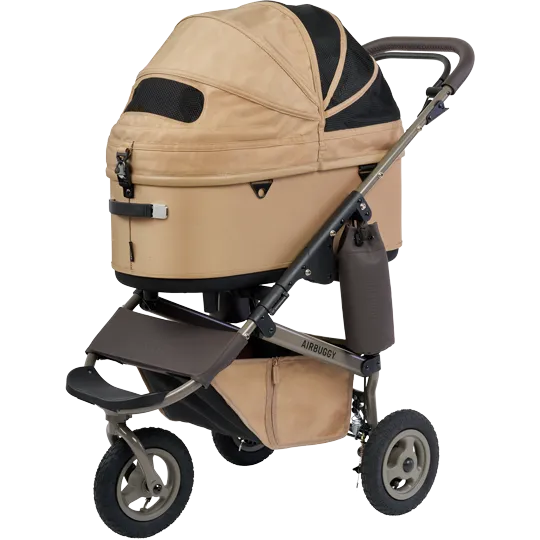 AirBuggy DOME 3 Premier Set Large Seed Beige Luxurious Dog Stroller - Buggy - SpirePets - Default Title - ADLI0162