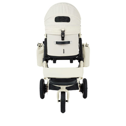 AirBuggy DOME 3 Premier Set Large Urban White Luxurious Dog Stroller - Buggy - SpirePets