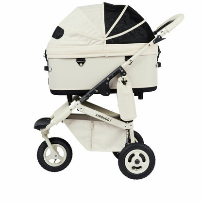 AirBuggy DOME 3 Premier Set Large Urban White Luxurious Dog Stroller - Buggy - SpirePets
