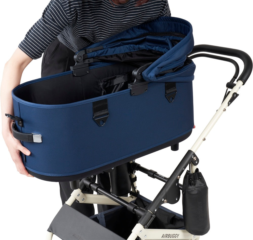 AirBuggy Dome 3 Premier Set Regular – Buggy voor hond Navy Blue - Buggy - SpirePets