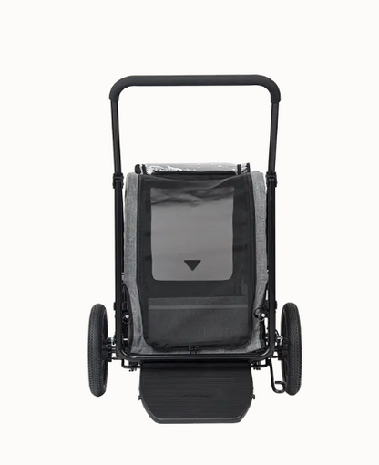 AirBuggy Carriage Set Earth Grey – Comfortabel reizen met jouw huisdier - Buggy - SpirePets