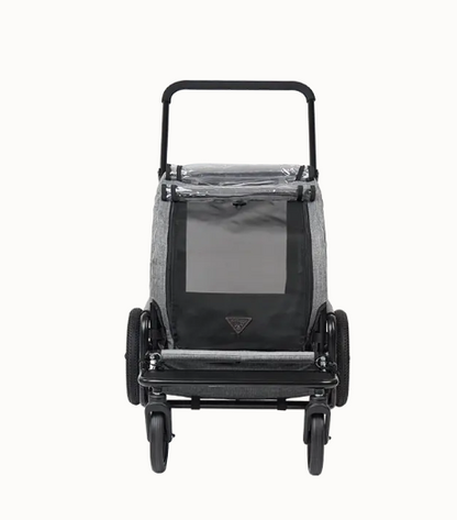 AirBuggy Carriage Set Earth Grey – Comfortabel reizen met jouw huisdier - Buggy - SpirePets