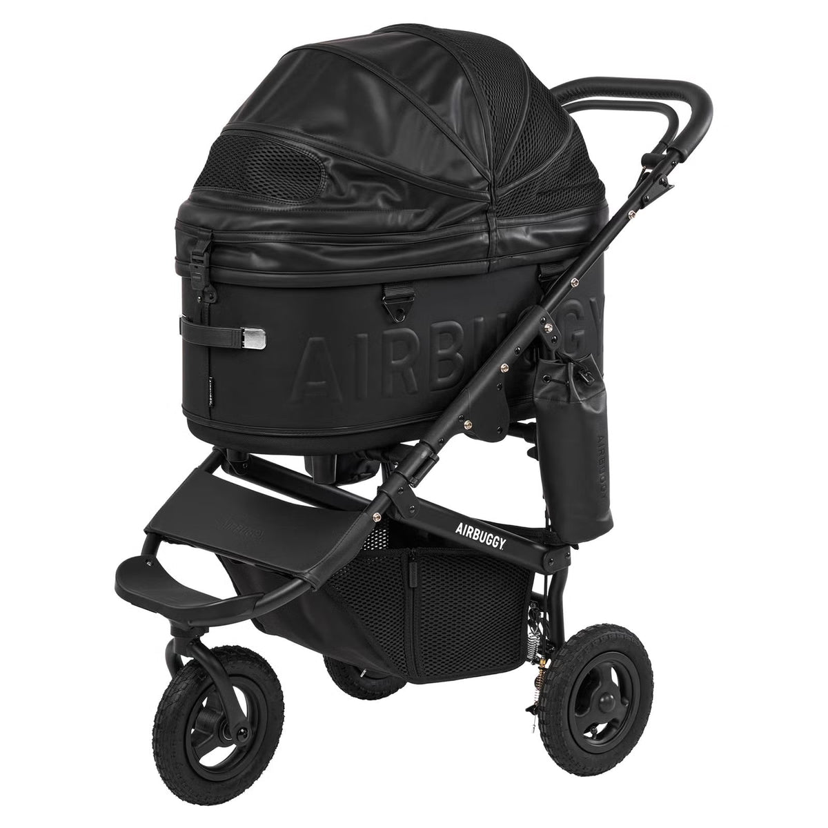 AirBuggy DOME 3 Premier Large Black Si Luxe dog buggy - Buggy - SpirePets