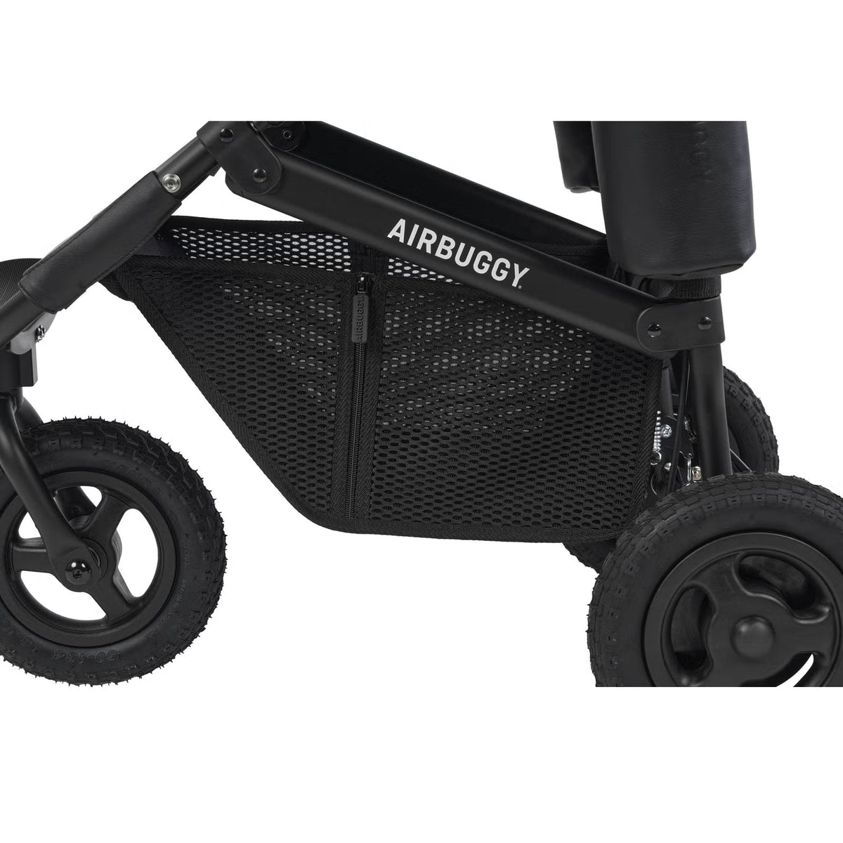 AirBuggy DOME 3 Premier Large Black Si Luxe dog buggy - Buggy - SpirePets