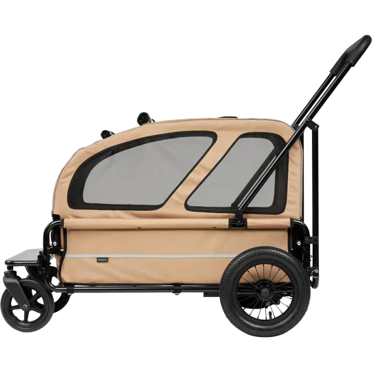AirBuggy Hondenwagen tot 55 kg – Carriage Set Seed Beige - Buggy - SpirePets