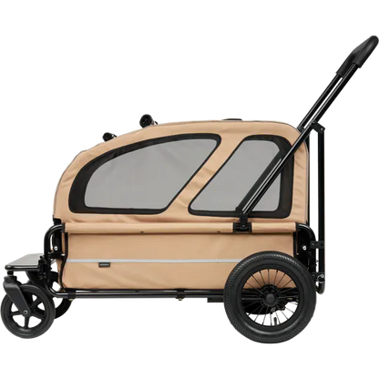AirBuggy Hondenwagen tot 55 kg – Carriage Set Seed Beige - Buggy - SpirePets