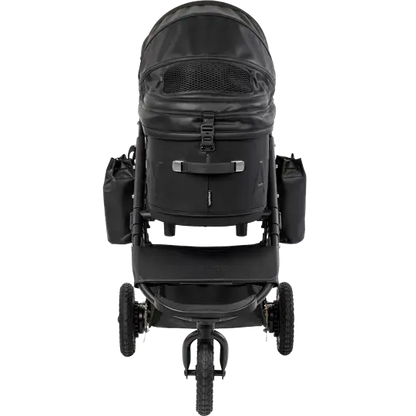AirBuggy DOME 3 Premier Large Black Si Luxe dog buggy - Buggy - SpirePets
