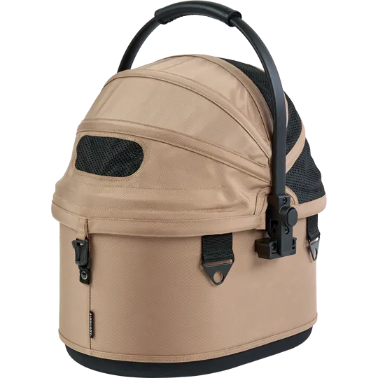 AirBuggy DOME 3 SMALL COT - SEED BEIGE - Autostoel voor dieren - SpirePets - Large - PTJ - HW - AD3726