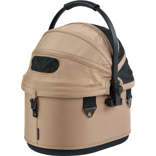 AirBuggy DOME 3 SMALL COT - SEED BEIGE - Autostoel voor dieren - SpirePets - Large - PTJ - HW - AD3726