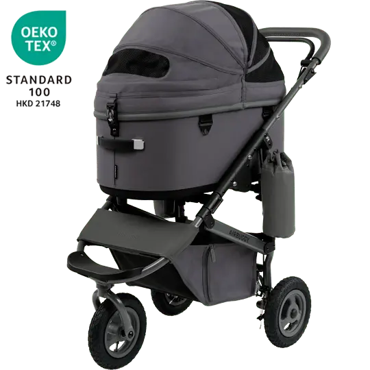 AirBuggy DOME 3 Premier Set Regular – Donkergrijs - Buggy - SpirePets