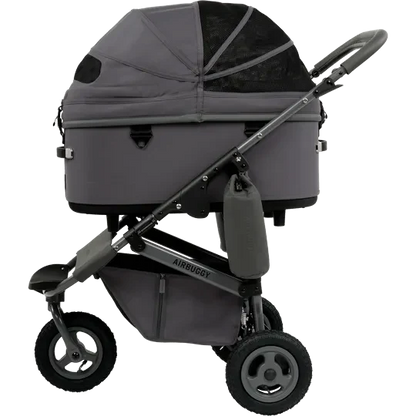 AirBuggy DOME 3 Premier Set Large Dark Grey Luxurious Dog Stroller - Buggy - SpirePets