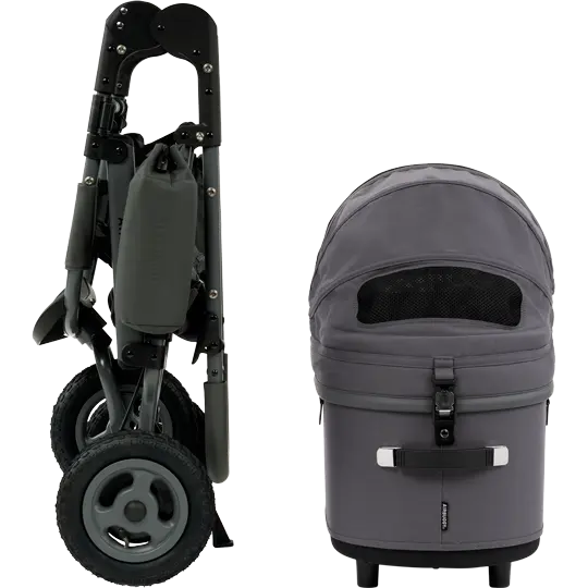 AirBuggy DOME 3 Premier Set Regular – Donkergrijs - Buggy - SpirePets
