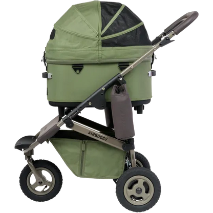 AirBuggy Dome 3 Premier Set Large Moss Green Hondenbuggy - Buggy - SpirePets
