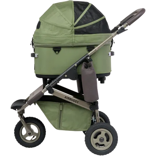 AirBuggy Dome 3 Premier Set Large Moss Green Hondenbuggy - Buggy - SpirePets