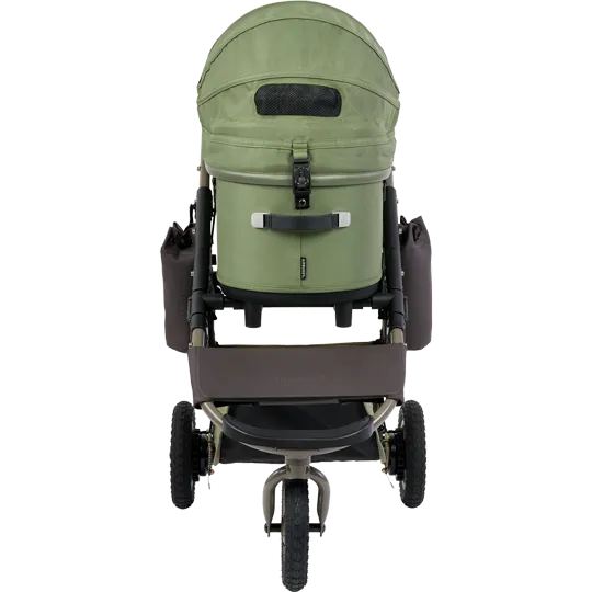 AirBuggy Dome 3 Premier Set Large Moss Green Hondenbuggy - Buggy - SpirePets
