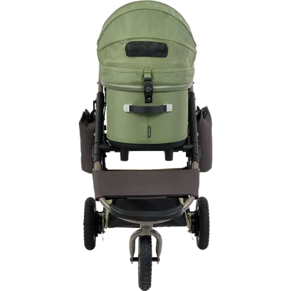 AirBuggy DOME 3 Premier Set Regular Moss Green Luxurious Dog Stroller - Buggy - SpirePets
