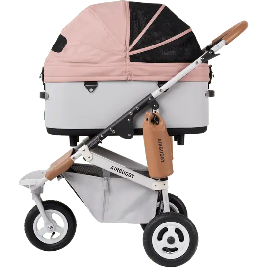 AirBuggy DOME 3 Premier Set Large Salmon Luxurious Dog Stroller - Buggy - SpirePets
