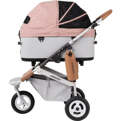 AirBuggy DOME 3 Premier Set Large Salmon Luxurious Dog Stroller - Buggy - SpirePets