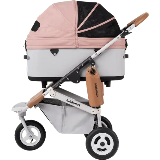 AirBuggy DOME 3 Premier Set Large Salmon Luxurious Dog Stroller - Buggy - SpirePets