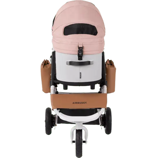 AirBuggy DOME 3 Premier Set Large Salmon Luxurious Dog Stroller - Buggy - SpirePets