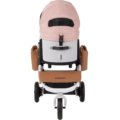 AirBuggy DOME 3 Premier Set Large Salmon Luxurious Dog Stroller - Buggy - SpirePets
