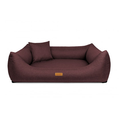 Orthopedic Dog Bed "MODENA" Plum - Dog beds - Sissys Pet Place - Plum - XXL (120 X 90 cm) - Modena