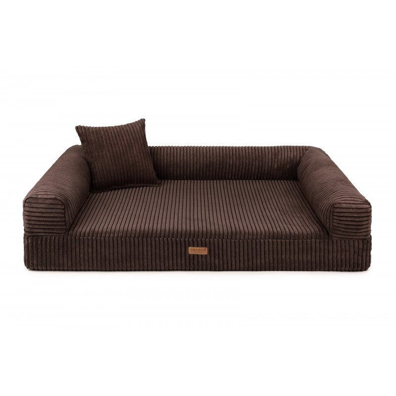 Orthopedic Dog Bed "PARMA" Brown